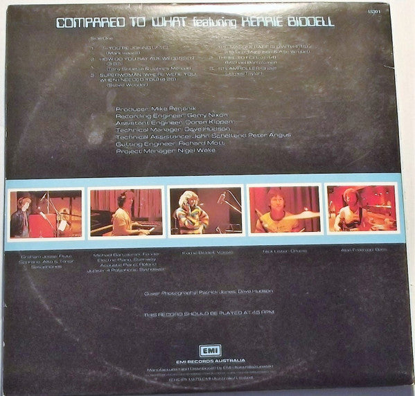 Kerrie Biddell, Compared To What : Compared To What Featuring Kerrie Biddell (LP, Gat)