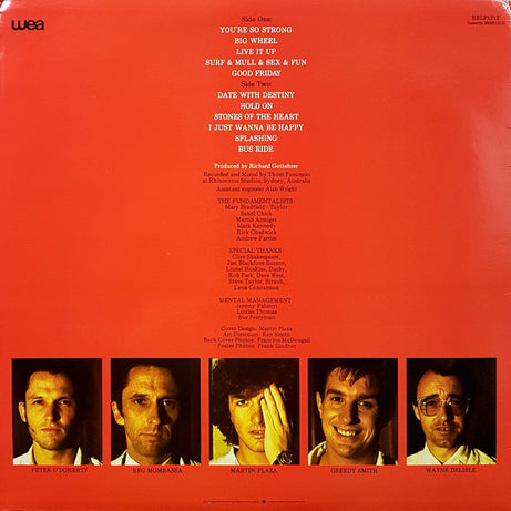 Mental As Anything : Fundamental As Anything (LP, Album)