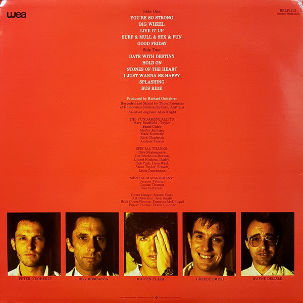 Mental As Anything : Fundamental As Anything (LP, Album)