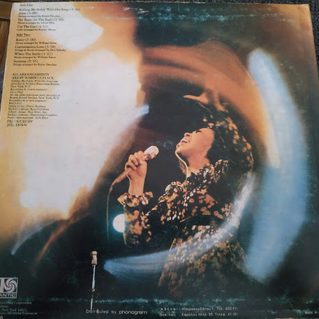 Roberta Flack : Killing Me Softly (LP, Album)