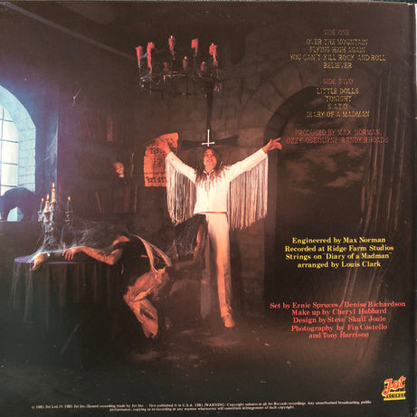 Ozzy Osbourne : Diary Of A Madman / Blizzard Of Ozz (2xLP, Comp)