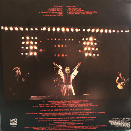 Ozzy Osbourne : Diary Of A Madman / Blizzard Of Ozz (2xLP, Comp)