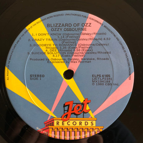 Ozzy Osbourne : Diary Of A Madman / Blizzard Of Ozz (2xLP, Comp)