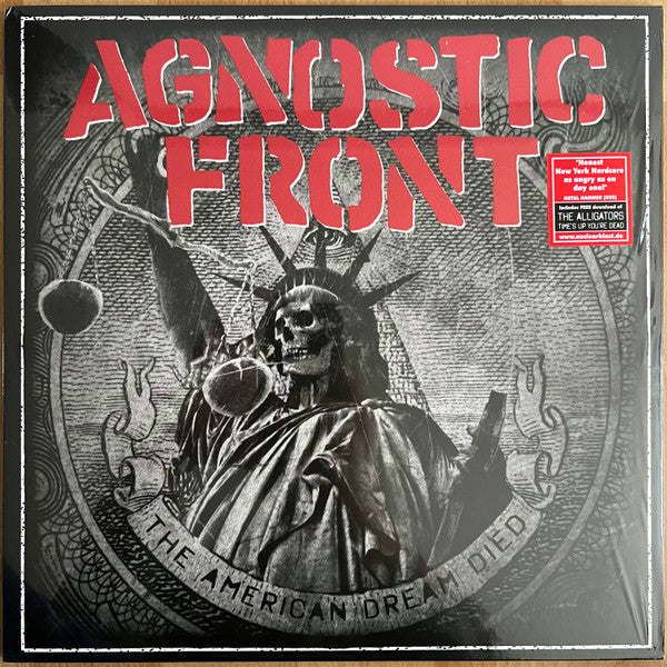 Agnostic Front : The American Dream Died (LP, Album)