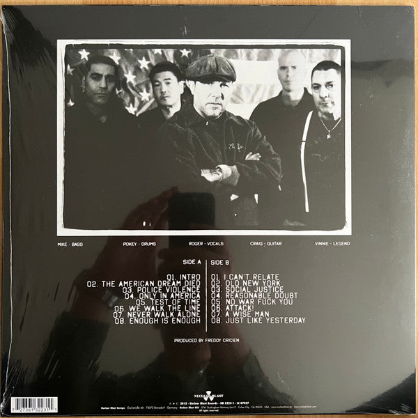 Agnostic Front : The American Dream Died (LP, Album)