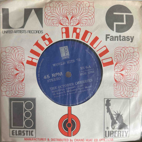 October Cherries : World Hits '72 (7", Single)