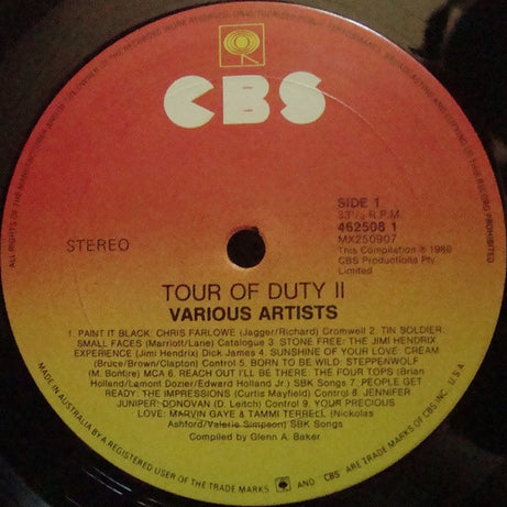Various : Tour Of Duty II (LP, Comp)