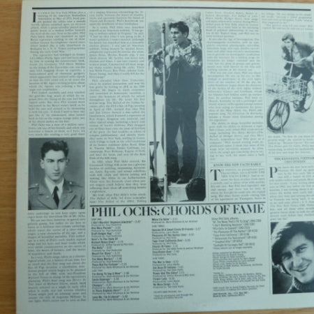 Phil Ochs : Chords Of Fame (2xLP, Comp)