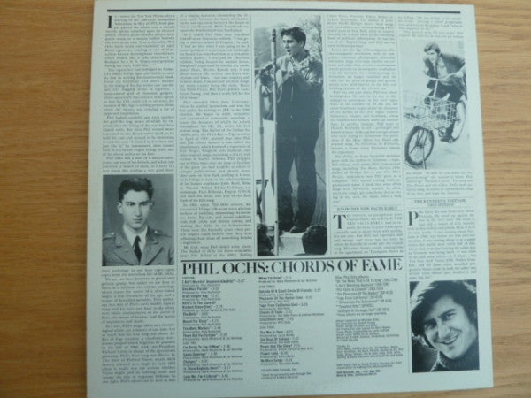 Phil Ochs : Chords Of Fame (2xLP, Comp)