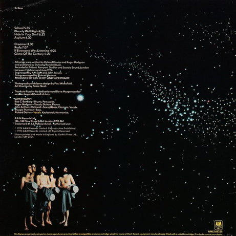 Supertramp : Crime Of The Century (LP, Album, RP)