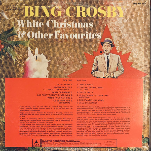 Bing Crosby : White Christmas & Other Favourites (LP, Album)