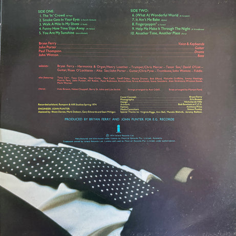 Bryan Ferry : Another Time, Another Place (LP, Album, Gat)