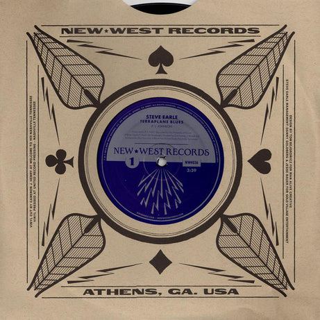 Steve Earle / Robert Johnson : Terraplane Blues (10", RSD, Single, Ltd)