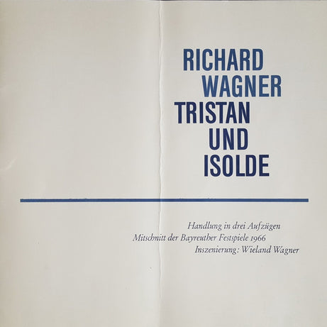 Richard Wagner - Birgit Nilsson, Wolfgang Windgassen, Christa Ludwig, Martti Talvela, Eberhard Wächter, Karl Böhm : Tristan Und Isolde - Bayreuther Festspiele 1966 (5xLP, Album + Box)