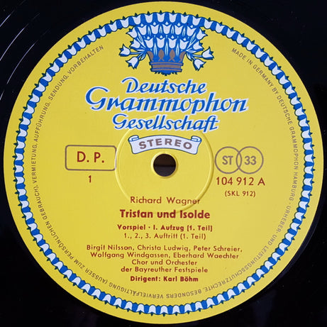 Richard Wagner - Birgit Nilsson, Wolfgang Windgassen, Christa Ludwig, Martti Talvela, Eberhard Wächter, Karl Böhm : Tristan Und Isolde - Bayreuther Festspiele 1966 (5xLP, Album + Box)