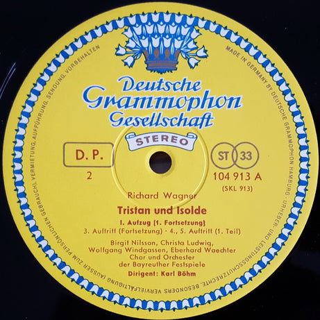 Richard Wagner - Birgit Nilsson, Wolfgang Windgassen, Christa Ludwig, Martti Talvela, Eberhard Wächter, Karl Böhm : Tristan Und Isolde - Bayreuther Festspiele 1966 (5xLP, Album + Box)