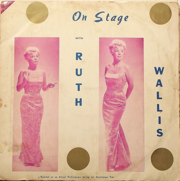 Ruth Wallis : On Stage With Ruth Wallis (LP, Album)