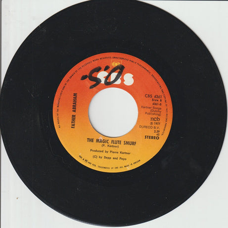 Vader Abraham, The Smurfs (2) : The Smurf Song (7", Single)