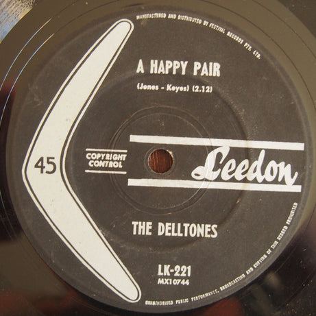 The Delltones : Get A Little Dirt On Your Hands (7", Single)