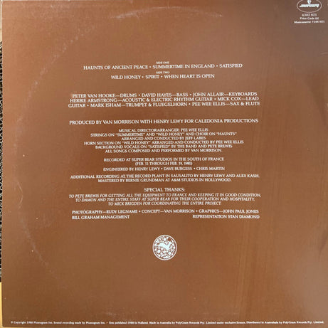 Van Morrison : Common One (LP, Album)