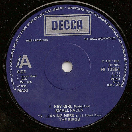 Various : The London Boys (7", Maxi, Comp, Sol)