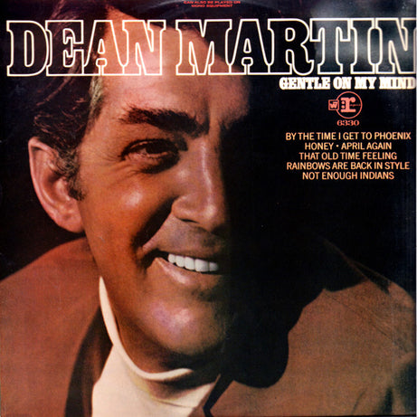 Dean Martin : Gentle On My Mind (LP, Album, RP)