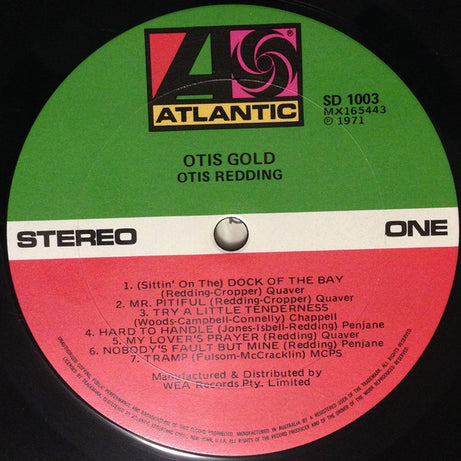 Otis Redding : Otis' Gold (LP, Comp)