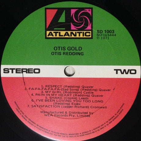 Otis Redding : Otis' Gold (LP, Comp)