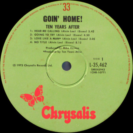 Ten Years After : Goin' Home! (LP, Comp)