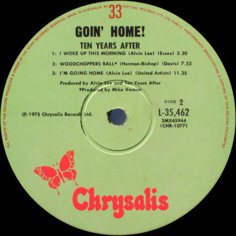 Ten Years After : Goin' Home! (LP, Comp)