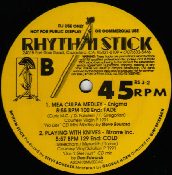 Various : Rhythm Stick 3-2 (2x12", Comp, Promo)