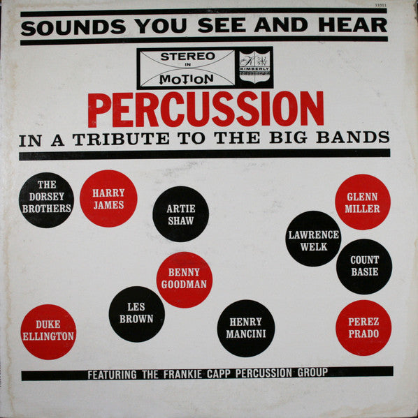 The Frankie Capp Percussion Group : Percussion In A Tribute To The Big Bands (LP, Album, Comp)