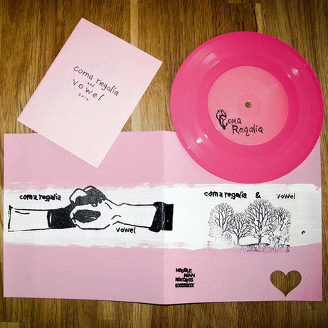 Coma Regalia & Vowel : Coma Regalia And Vowel (7", Num, Pin)