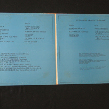 Muddy Waters / Otis Spann / Mike Bloomfield / Paul Butterfield / Donald "Duck" Dunn / Sam Lay : Fathers And Sons (2xLP, Album)