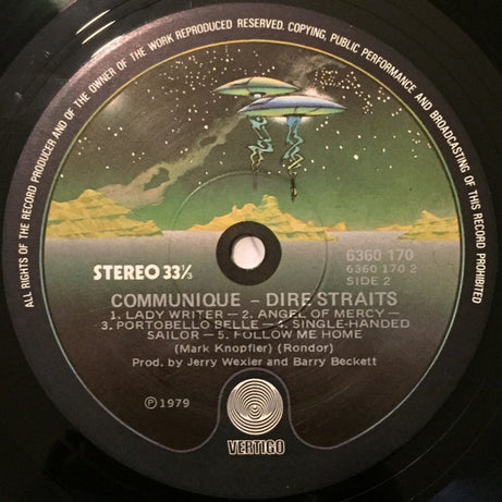 Dire Straits : Communiqué (LP, Album)