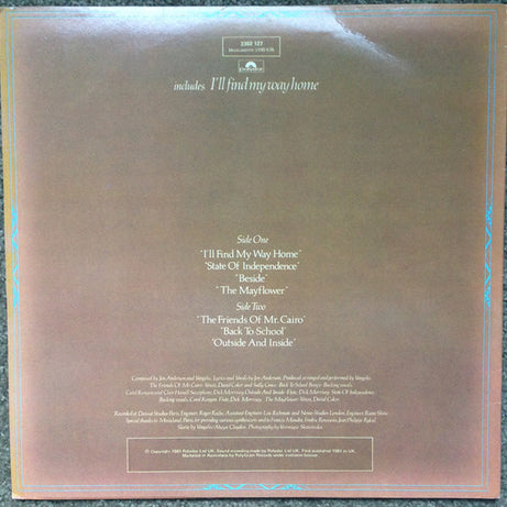 Jon & Vangelis : The Friends Of Mr. Cairo (LP, Album)