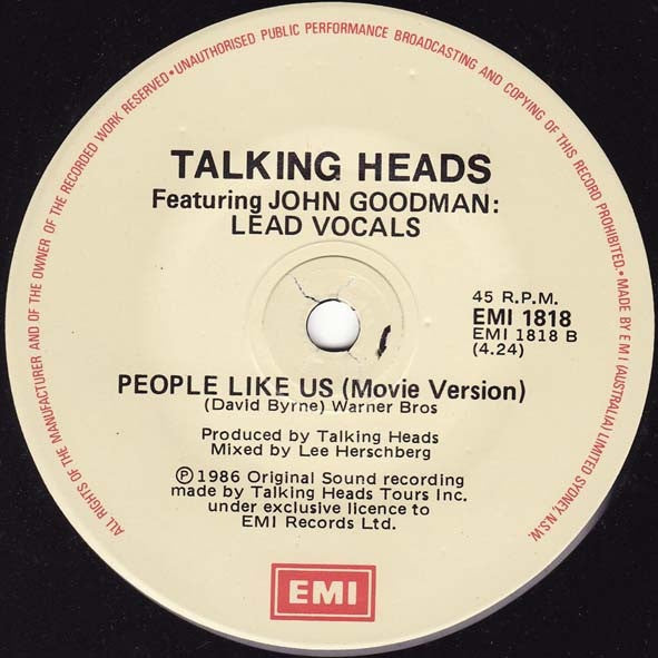 Talking Heads : Wild Wild Life (7", Single)