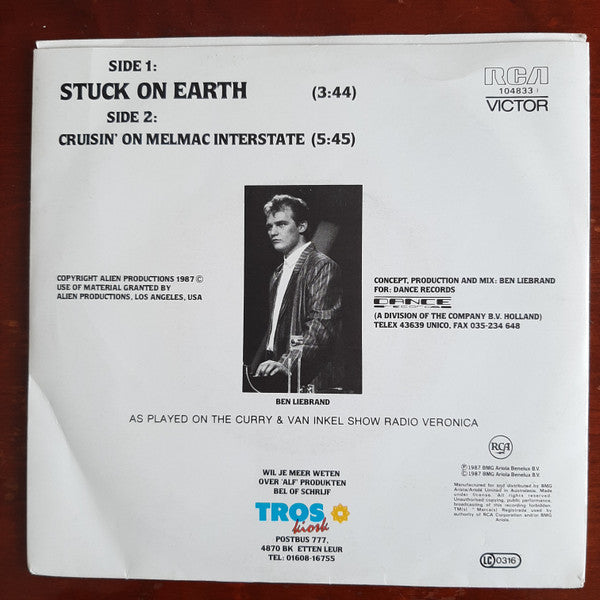 ALF (2) : Stuck On Earth (7", Single, Bla)