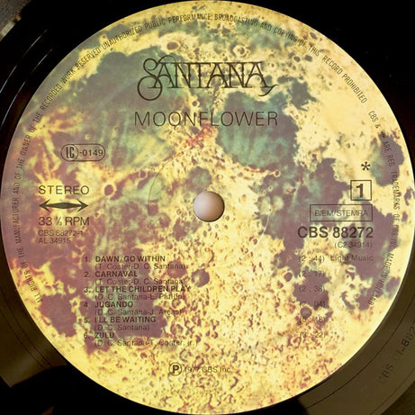 Santana : Moonflower (2xLP, Album, RP)