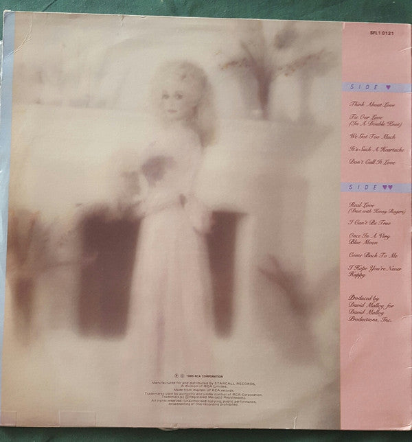 Dolly Parton : Real Love (LP, Album)