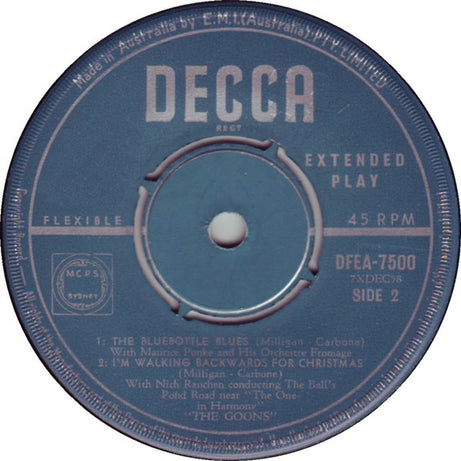 The Goons : It's The Goons (7", EP, Mono)