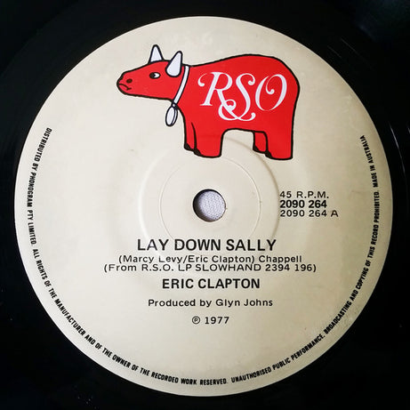 Eric Clapton : Lay Down Sally (7", Single)