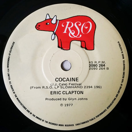 Eric Clapton : Lay Down Sally (7", Single)