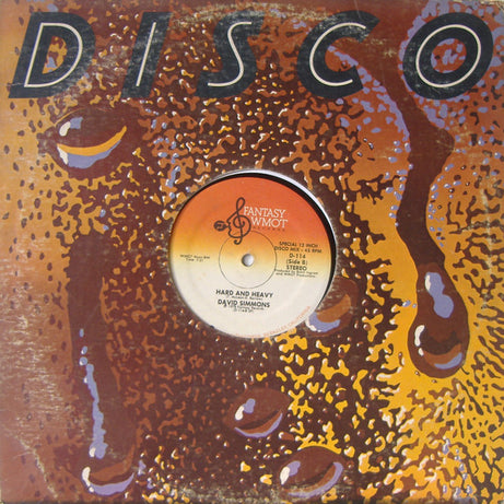 David Simmons (2) : Will They Miss Me / Hard And Heavy (12")