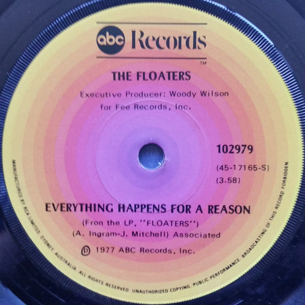 The Floaters : Float On (7", Single)