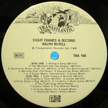 Ralph McTell : Eight Frames A Second (LP, Album, RE)