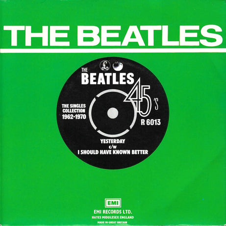 The Beatles : Yesterday c/w I Should Have Known Better (7", Single, Bla)