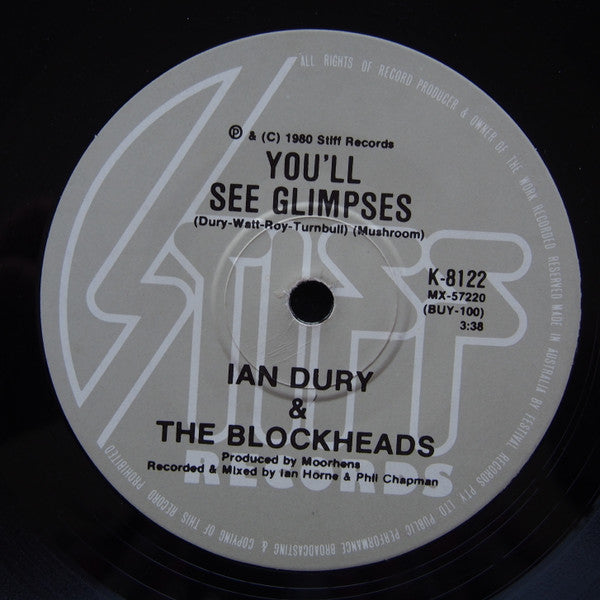 Ian Dury And The Blockheads : Sueperman's Big Sister (7", Single)