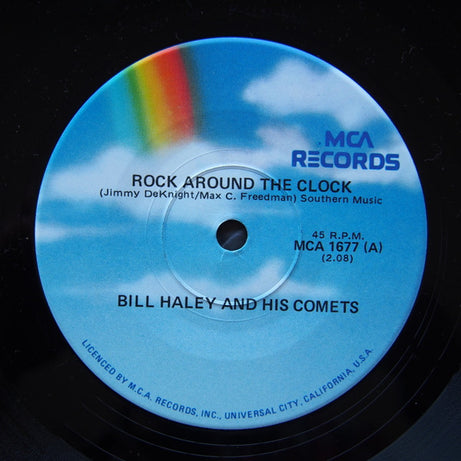 Bill Haley And His Comets : Rock Around The Clock (7")