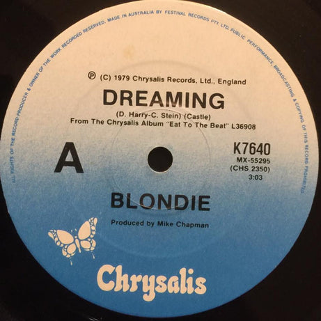 Blondie : Dreaming (7", Single)